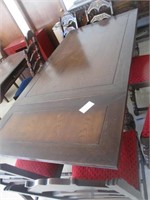 Antique Dinning Table w/ 8 Chairs