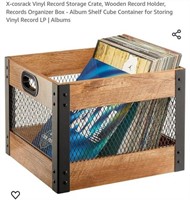 MSRP $37 Record Storage Crate