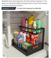 MSRP $22 Pull Out Under Sink Organizer