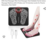 MSRP $43 EMS Foot Massager Mat