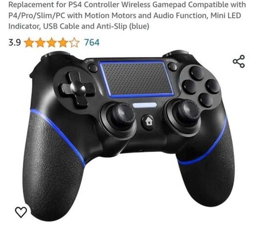 MSRP $20 PS4 Wireless Controller
