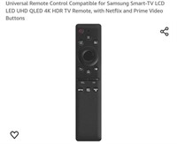 MSRP $12 Universal Remote Samsung Smart TV