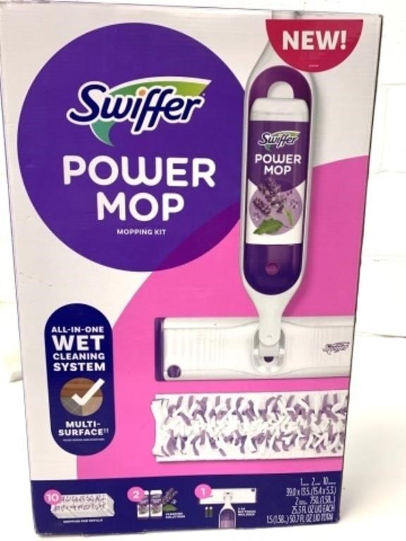 New Swiffer Power Mopping Kit