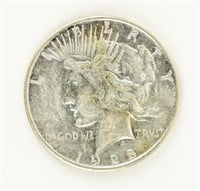 Coin 1928-S "Key" Peace Dollar-VF