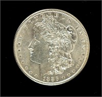 Coin 1886-P Morgan Silver Dollar-BU