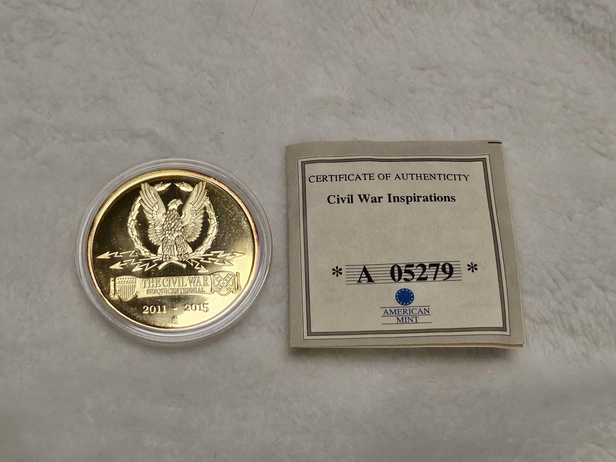 Civil War Inspirations Coin