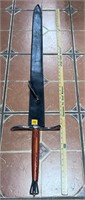 Collectible Pakistan Sword w/Black Sheath