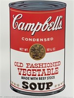 ANDY WARHOL Campbell’s Soup Can Lithograph