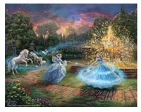 Disney Wishes Granted by Kinkade
