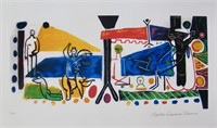 THE FAMILY Pablo Picasso Estate Signed Giclee