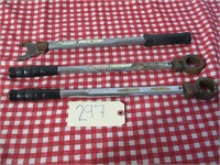 Qty 3 Richmont Pre-Set Industrial Torque Wrenches