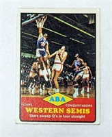 1970 Topps ABA Western Semis Stars vs Conquistador