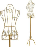 Gold Wire Dress Form