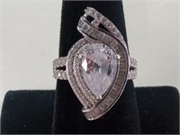 Sterling Silver Ring 6.5gr TW Size 8