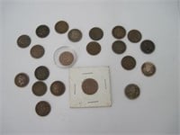 Lot of Indian Head / Flying Eagle Penny