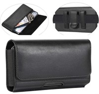 YHENCY, LEATHER PHONE HOLSTER FOR BELT, ALL