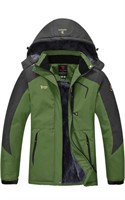 YSENTO WOMANS WINTER COAT SIZE XS GREEN