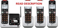 $100  AT&T DECT 6.0 4-Handset Phone with Machine