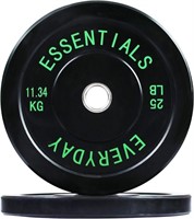 W306  BalanceFrom Bumper Plate 25lbs Pair