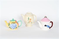 Ceramic Teapots-Porcelier, Cooks Club