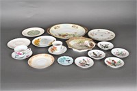 Vtg Collectible Porcelain Plates - Nippon, Japan