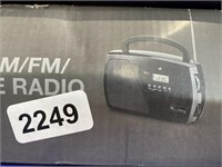 GPX PORTABLE SHORTWAVE RADIO RETAIL $39