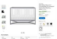 N8700  Delta Tribeca 4-in-1 Convertible Crib