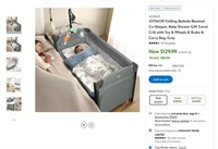 E6260  JOYMOR Co-Sleeper Bassinet