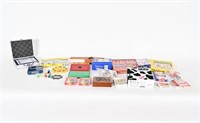 Vintage Playing Cards, Dominoes; Board Games
