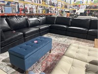MACYS LEATHER SECTIONAL RETAIL $14,000