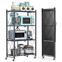 N4119  COOKCOK 4-Tier Shelf-Heavy Metal Rack