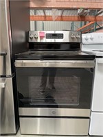 GE ELECTRIC 4 BURNER STOVE