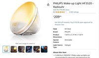 B7232 HF3520/60 Wake-Up Light with FM Radio