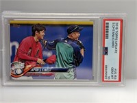 2018 Topps Update Shohei Ohtani RC Ichiro PSA 10