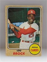1968 Lou Brock, #520 High #