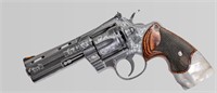 COLT PYTHON ENGRAVED ROSEWOOD/PEARL 357 MAG NEW