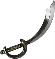 Sm3638 Plastic Pirate Cutlass Sword Accessory