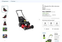 FM4176  Toro Recycler 21 in. 140 cc Gas Lawn Mower