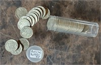 ROLL OF MIXED DATE BUFFALO NICKELS