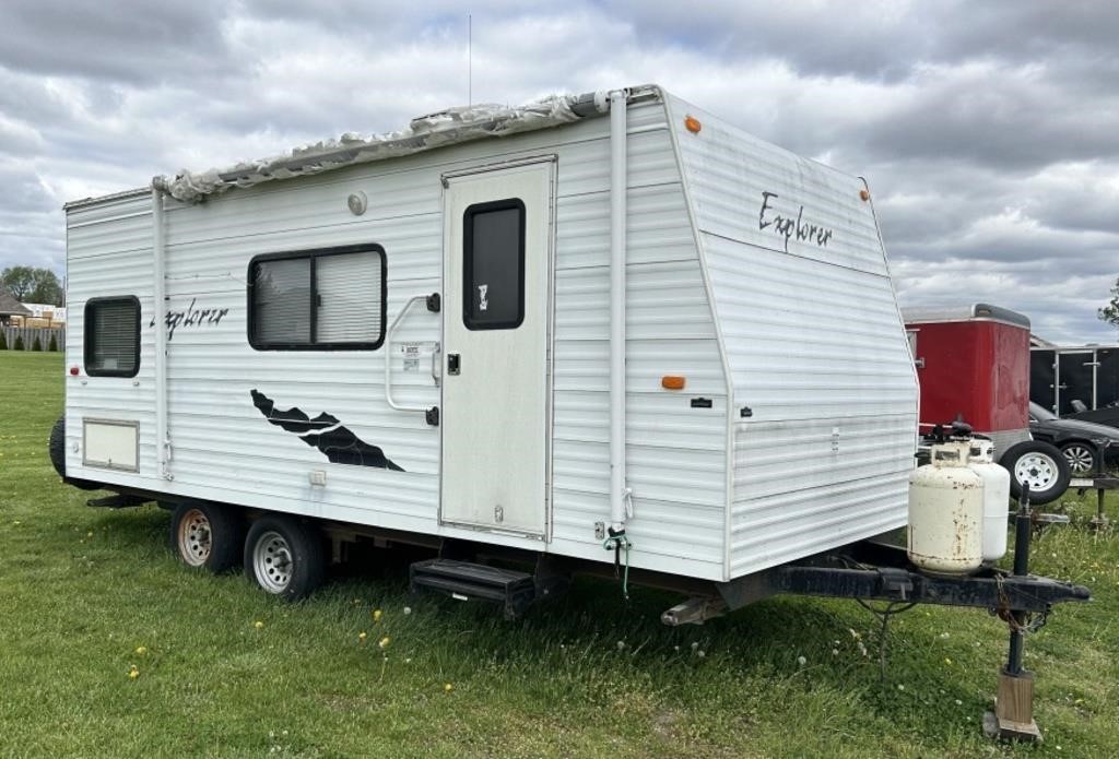 2008 Frontier Explorer Camper Trailer - See Notes