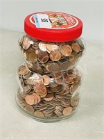 9.5 pounds of assorted pennies
