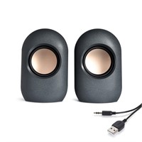 O3244  onn. Stereo Speaker 3.6 ft Volume Controls