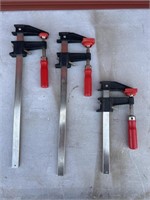 3 Bessy Bar Clamps