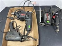 Corded Craftsman Saw, skil Drill and Craftsman