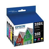 SM3735  Epson 232XL Ink Cartridges 4pk
