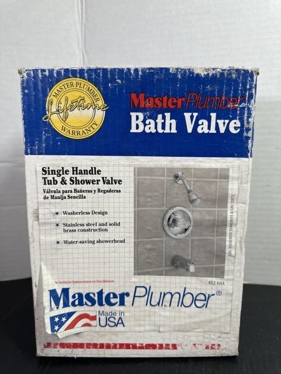 Single Handle Tub/Shower valve