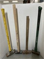 4 Sledge hammers