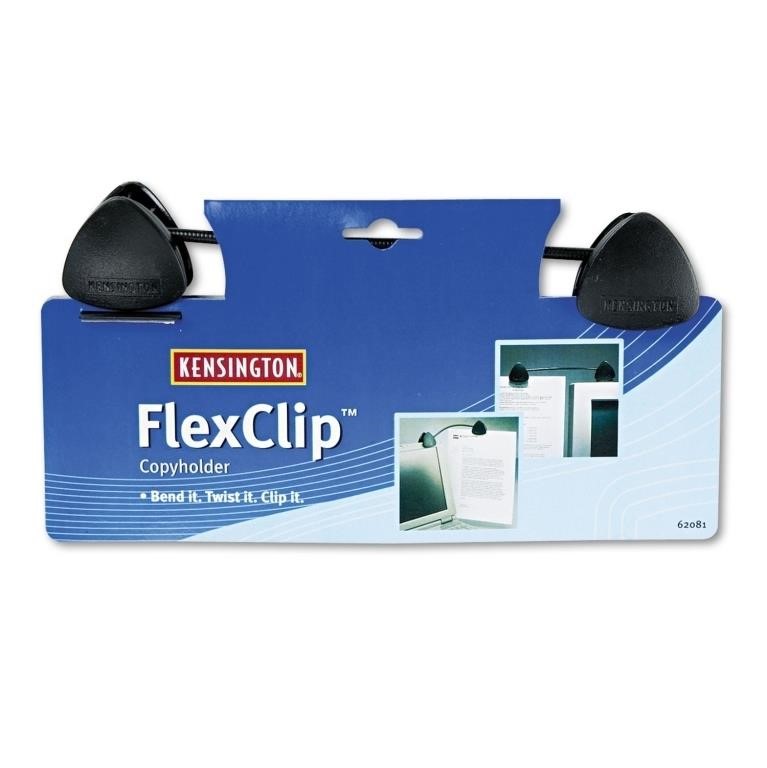 R4240  Kensington Flexclip Gooseneck Copyholder -