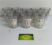 12 Tervis Tumbler Playing Card Plastic Drinking