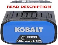 $133  Kobalt 40V 4.0ah Li-Ion Power Battery